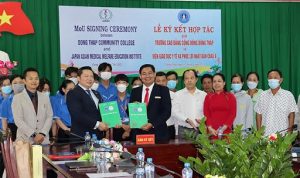 Quang cảnh buổi Lễ ký kết Bản ghi nhớ (MoU)